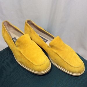 Bally Shoes - Yellow Suede Bally Loafers Bally Shoes - Yellow Suede Bally Loafers